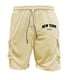 thumbnail image 5 of Playeras Cuello V Para Hombre, Conjunto De Dos Piezas De Camiseta Y Pantalones Cortos De Manga Corta Con Estampado Masculino, Camisa Estampada Y Pantalón Corto., 5 of 8