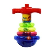 Large Musical Chanukah Dreidel - Sings "Draidel" as it Spins - Hanukah Toys, Games - Assorted Colors - by Izzy ?n? Dizzy