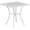 Sky Blue, variant on Flash Furniture Oia Commercial Grade Square Patio Table | Outdoor Steel Square Patio Table