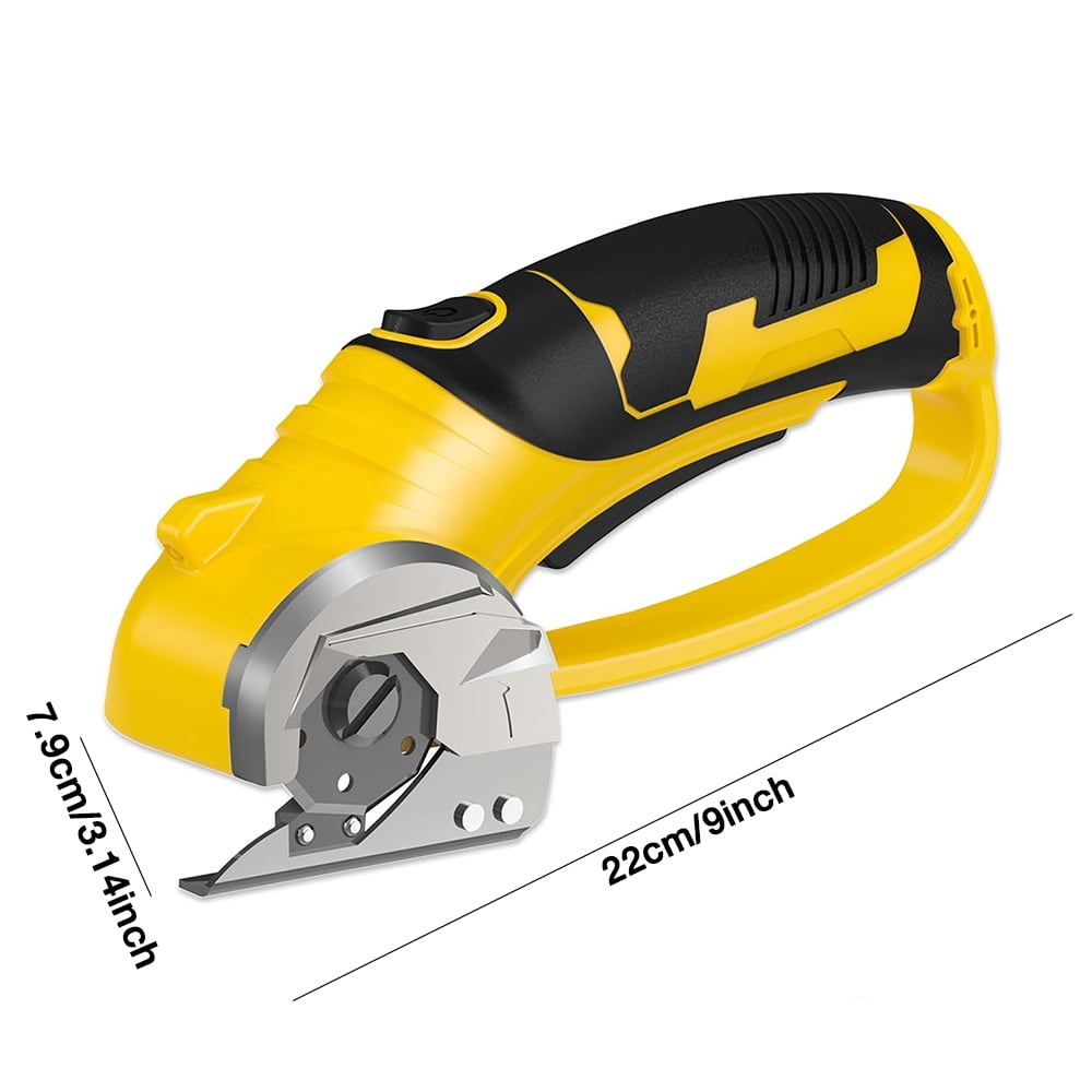 Shopmall Electric Lithium Battery Scissors Quickly Cut Fabric And Leather Electric Scissors Electric Circular Cutting Machine