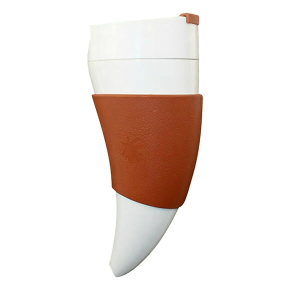 Vaidha Tasse à Café Shofar 230 ml en Acier Inoxydable, Gobelet Isotherme, Flasque, Tasses à Thé, Bouteille d'Eau de Voyage pour Couple avec Corde