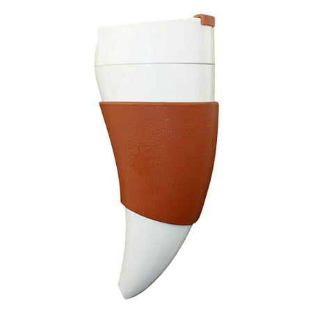 

XIAOFFENN Shofar Coffee Mug 230ML Stainless Steel Vacuum Cup Flask Tea Cups Travel Couple Water Bottle With Rope
