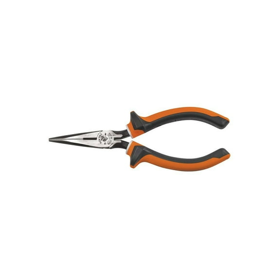 Klein Tools Long Nose Pliers Slim Side Cut 6In