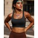 thumbnail image 2 of Sujetador deportivo RUNNING GIRL High Impact Black para mujer, talla L, 2 of 6