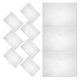 thumbnail image 2 of 20 piezas sobres para documentos, bolsas para archivos con botones, carpetas de archivos transparentes, bolsas de plástico para almacenamiento de documentos (A3), 2 of 5