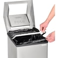 thumbnail image 6 of Global Industrial 24 Gallon Stainless Steel Swing Top Receptacle, 6 of 7