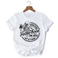 thumbnail image 6 of Surviving Fatherhood Skeleton Beer T-Shirt, White Vintage Tee for Tired and Hilarious Dads, 6 of 6