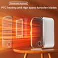 thumbnail image 6 of XGFHYJEH Space Heater for Inside Home, Electric Heaters Clearance, Small Portable Heaters for Small Room, Ceramic Heaters for Indoor Use, 6 of 8