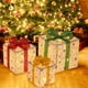 thumbnail image 1 of 3 uds Cajas de regalo de Navidad luces 50LED caja de cubo de iluminación cajas iluminadas de Navidad, 1 of 8