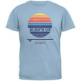 thumbnail image 1 of Surf's Up San Diego Beach Light Blue Adult T-Shirt, 1 of 1