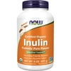 NOW Supplements, Inulin Prebiotic Pure Powder, Certified Organic, Non-GMO Project Verified, Intestinal Support*, 8-Ounce