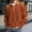 Orange, variant on XUANTAOO Men Polo Shirts Long Sleeve Button Down Waffle Shirts Loose Fit Green Men Dress Shirt