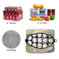 thumbnail image 4 of Lunch Bag Portable Crossbody Meal Bag Cooler Bag Insulated Lunch Bag Food Bag Handheld & Crossbody Design Cartoon Mushroom Rabbit, 4 of 6