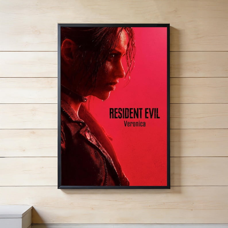 Resident Evil Veronica Poster NEW 2027 Game Print Survival Horror Poster | Wall Art Print | No Frame | Gift for Him Her Poster Size 8x12 GoldenGate JSC