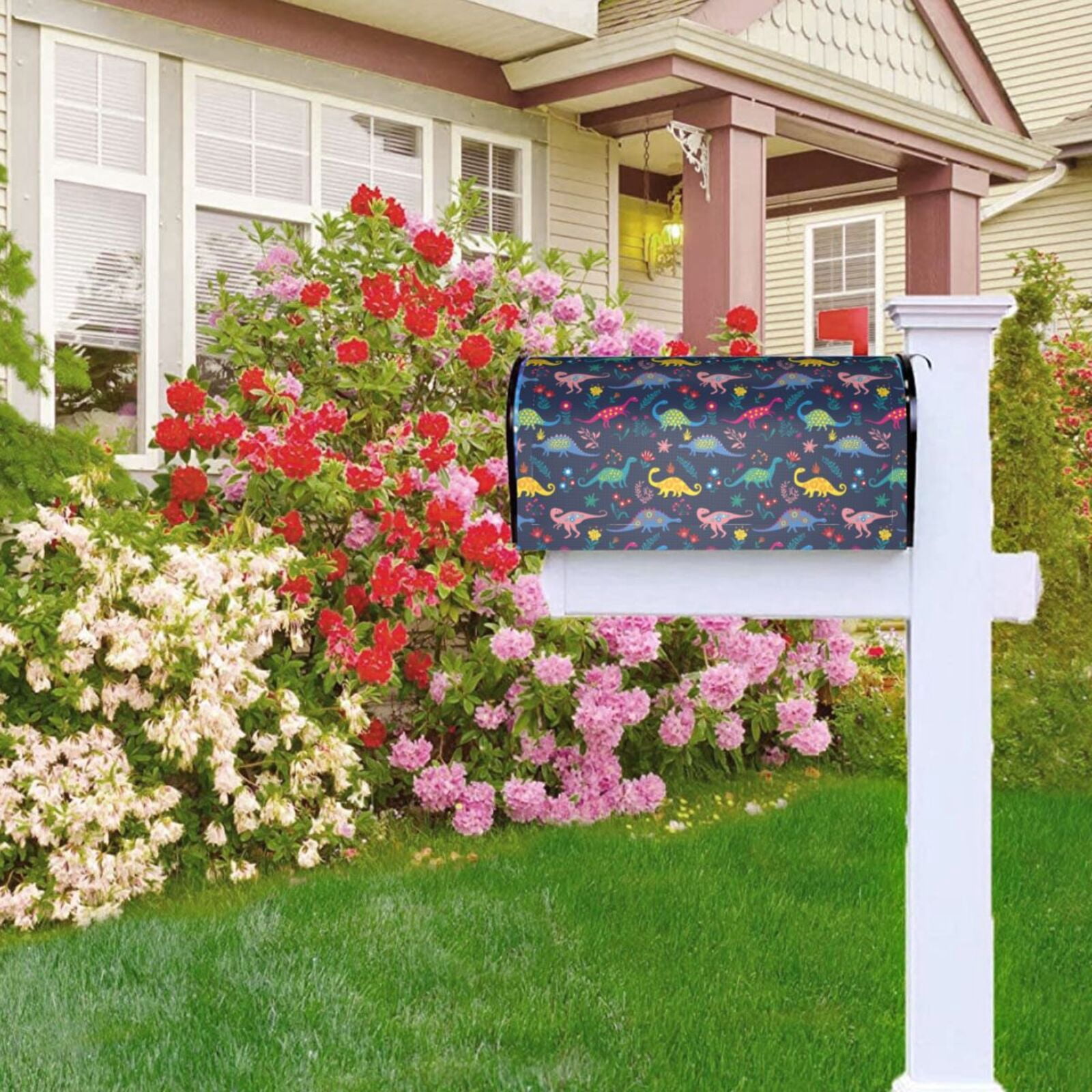 Kdxio Magnetic Mailbox Cover 21x18 in Mailbox Cover Outdoor Decoration Holiday Mailbox Covers for Home Garden Yard-21x18 in
