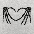 thumbnail image 3 of Sudadera XLIEVO con estampado de calaveras de Halloween para mujer, color gris, 3 of 5