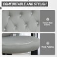 thumbnail image 3 of Vinsetto Home Office Chair with Adjustable Height and Tilt, Light Gray, 3 of 9