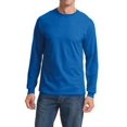 thumbnail image 1 of Port and Company PC61LS Adult's LS Essential T-Shirt Royal Large, 1 of 1