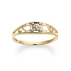 10kt Gold Diamond Baby Ring