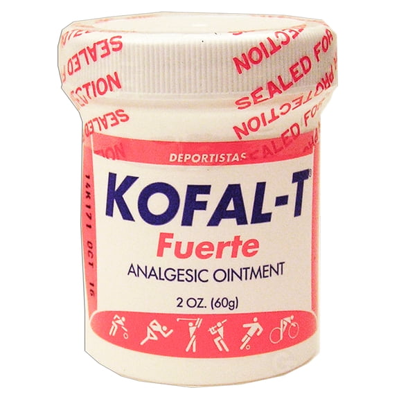 Kofal-T Fuerte Red Analgesic 2 oz - Analgesico Rojo