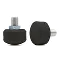 thumbnail image 4 of braveheart 2 Pieces Roller Skates Toe Stops Stopper Rubber Block Brake Parts black 1Set, 4 of 6