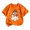 R372 Orange, variant on Ruiwill Halloween Shirt Toddler Girl Size 2-3 Years Fall Funny Kids Halloween Shirts Girls Pumpkin Ghost Print Short Sleeve Kids Clothes