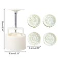 thumbnail image 3 of Plastic Material Mooncake Mold Mooncake Stamp Mooncake Tools for Creative Scenery Shape Baking Molds for Mid-Autumn Fest, 3 of 4