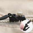 thumbnail image 4 of HLONK 15pcs Zipper Repair Kit  Quick Install Zipper Heads  Detachable Replacement Zip Tops  Interchangeable Plastic Zipper Pulls  with S/M/L Sizes for Clothing  Luggage  Backpacks  Sewing, 4 of 7