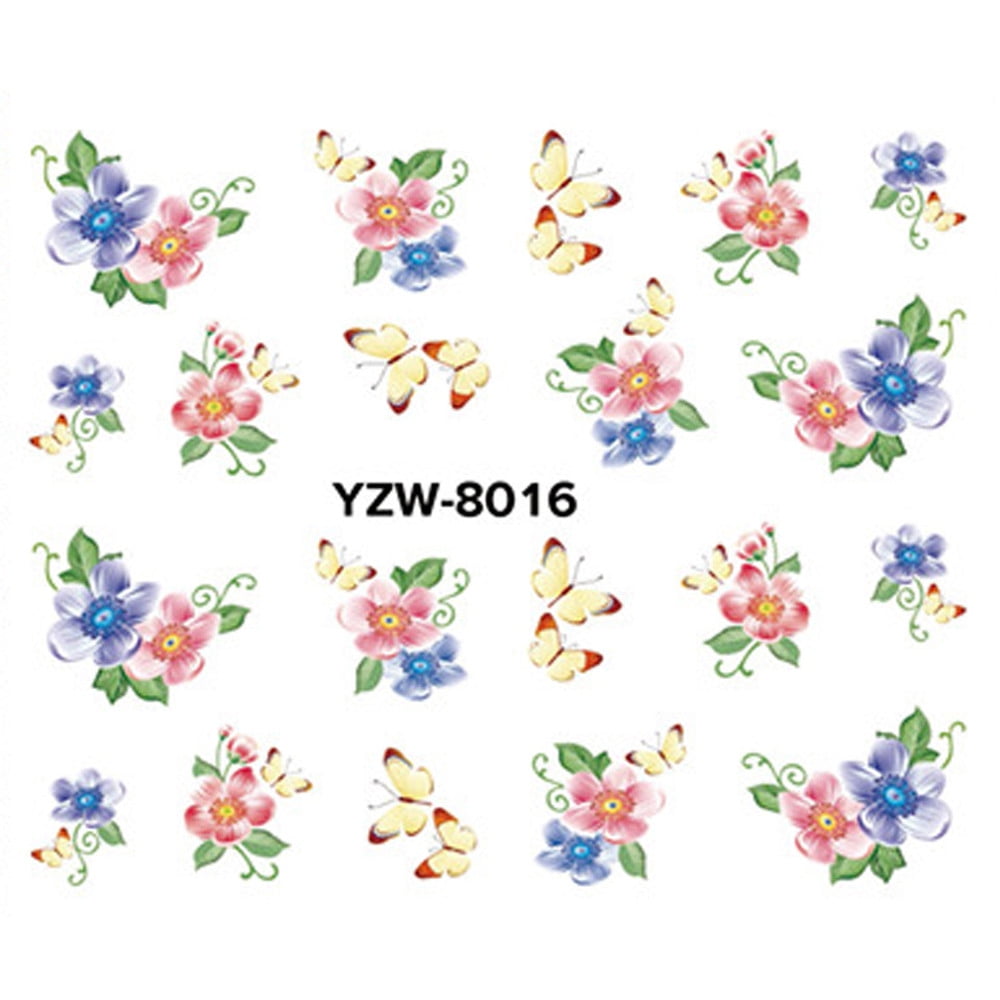 Cara Lady 3D Nail Applique Patterned Nail Back Glue Sticker Nail Art Role Ofing Is Tasted