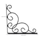 thumbnail image 1 of Soporte de hierro forjado Estante de pared Estante de pared Decoración de pared Estante de pared Pared Pared, 1 of 5