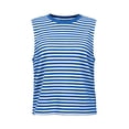 thumbnail image 5 of Aezemi Women Sleeveless Striped Tank Top, Hollow out Backless Crewneck Tank Tops, Casual Summer Fashion Shirts, 5 of 7