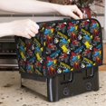 thumbnail image 7 of Kdxio Monster Car Print Toaster Cover Bread Machine Cover Fits for Most Standard 2 Slice Toasters,Keep Toaster Free From Dust And Fingerprint Oven Dustproof Cover, 7 of 7