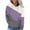 08-Purple, variant on Atogsazn Womens Sweaters Hoodies Casual Striped Long Sleeve Hooded Sweatshirts for Woman Clothing Tops 01-Light Blue M