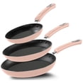 thumbnail image 1 of Set de sartenes Utopia Kitchen antiadherentes de inducción de 20, 24 y 28 cm, 1 of 6