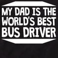 thumbnail image 2 of CafePress - My Dad Is The World's Best Bus Driver Baby Bodysui - Cute Infant Bodysuit Baby Romper - Size Newborn - 24 Months, 2 of 3