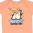 thumbnail image 4 of Inktastic My Aunt Loves Me Penguin Boys or Girls Baby Bodysuit, 4 of 5