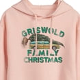 thumbnail image 3 of National Lampoon's Christmas Vacation - Griswold Family Christmas - Juniors Cropped Pullover Hoodie, 3 of 5