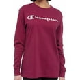 thumbnail image 2 of Champion Womens The Long Sleeve Boyfriend Tee, 2 of 3
