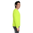 thumbnail image 3 of CORE365 CE111L Unisex Fusion ChromaSoft™ Performance Long Sleeve T-Shirt-Safety Yellow-L, 3 of 3