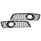 thumbnail image 1 of Par de cubiertas de rejilla de luz antiniebla delantera, negro brillante 8P0807682D, repuesto izquierdo y derecho para A3 8P 2009-2013, 1 of 9