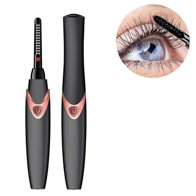 Recourbe-cils Électrique, Outils de Recourbement de Cils Électriques Rechargeables par Usb, Chauffage Rapide Température Réglable, Longue Durée, Sûr Naturel