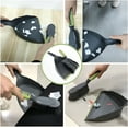 thumbnail image 5 of Dust pan and Brush Set, Dust pan Broom, Dust Pans with Brush,Small Broom and Dustpan Set, Handheld Dustpan are Used to Clean Kitchens, Floors, Tables, Around the Fireplace - Gray Green, 5 of 10