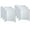 White, variant on Pacon Corrugated Cardboard Presentation Board 48" x 36" Blue 6 Pack (PAC3767-6)