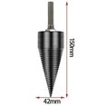 thumbnail image 1 of Broca para leña de alta velocidad de 42mm, tornillo divisor de madera, herramientas de controlador de cono de división Kuyhfg Sin marca, 1 of 1