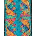 thumbnail image 5 of Wrapables® Lightweight Sheer Silky Feeling Chiffon Scarf, Teal Cats & Dogs, 5 of 5