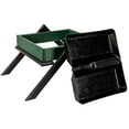 thumbnail image 3 of JCs Wildlife Removable Tray Ground Bird Feeder - Platform Bird Feeder - Holds 4 Cups of Seed (Medium, Green), 3 of 6