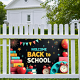thumbnail image 7 of Colorful Welcome Back to School Banner with School Supplies Elements Backdrop Party Decorations for Classroom Decor School Events Opening Ceremonies Photo Props, 7 of 7