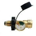 thumbnail image 3 of TECHTONGDA Propane Tank Adapter Converts POL LP Tank Valve to QCC1/Type1 BBQ Indicator 43psi with Propane, 3 of 6
