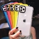 thumbnail image 2 of Funda de teléfono a prueba de golpes de color fluorescente para iPhone 16 Pro Max 15 14 13 12 11 X XS XR 7 8 Plus SE Funda de silicona suave transparente, 2 of 5