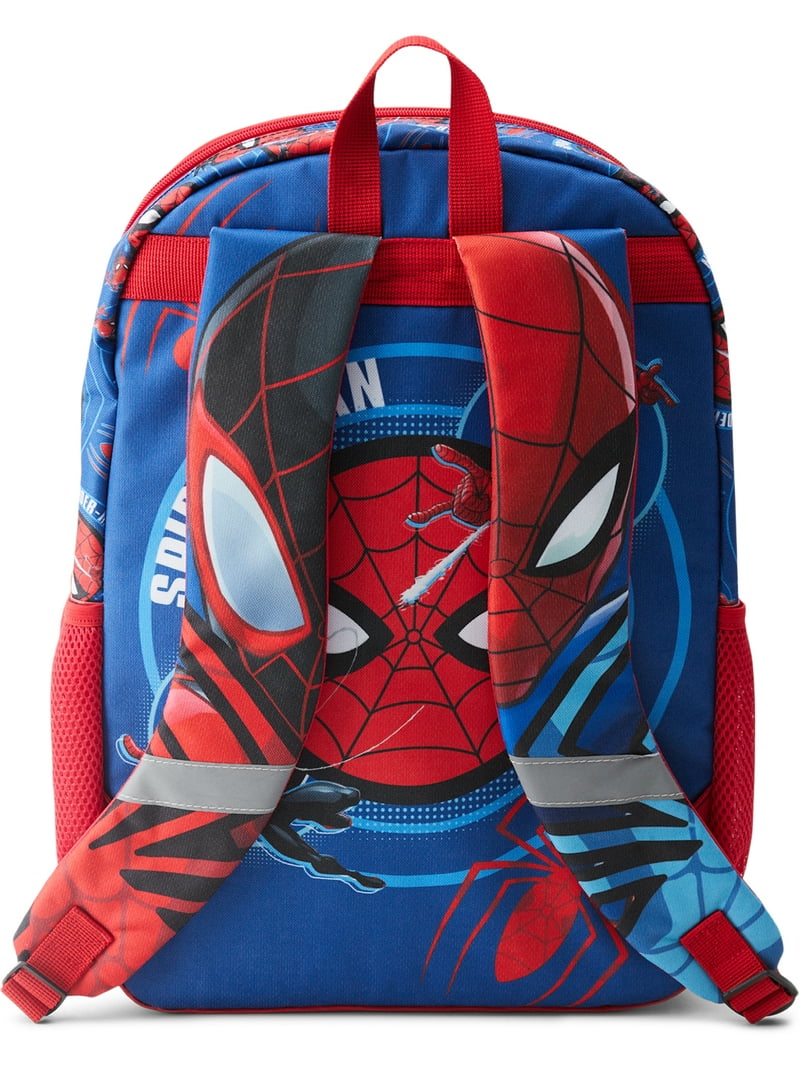 Marvel Blue and Red Backpack Buy Vanilla Underground Blue Marvel Boys 4 Piece Backpack  main image 2